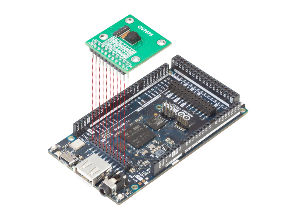 Arducam 0.3MP OV7675 20-pin DVP Camera Module for Arduino GIGA R1 WiFi - Image 4